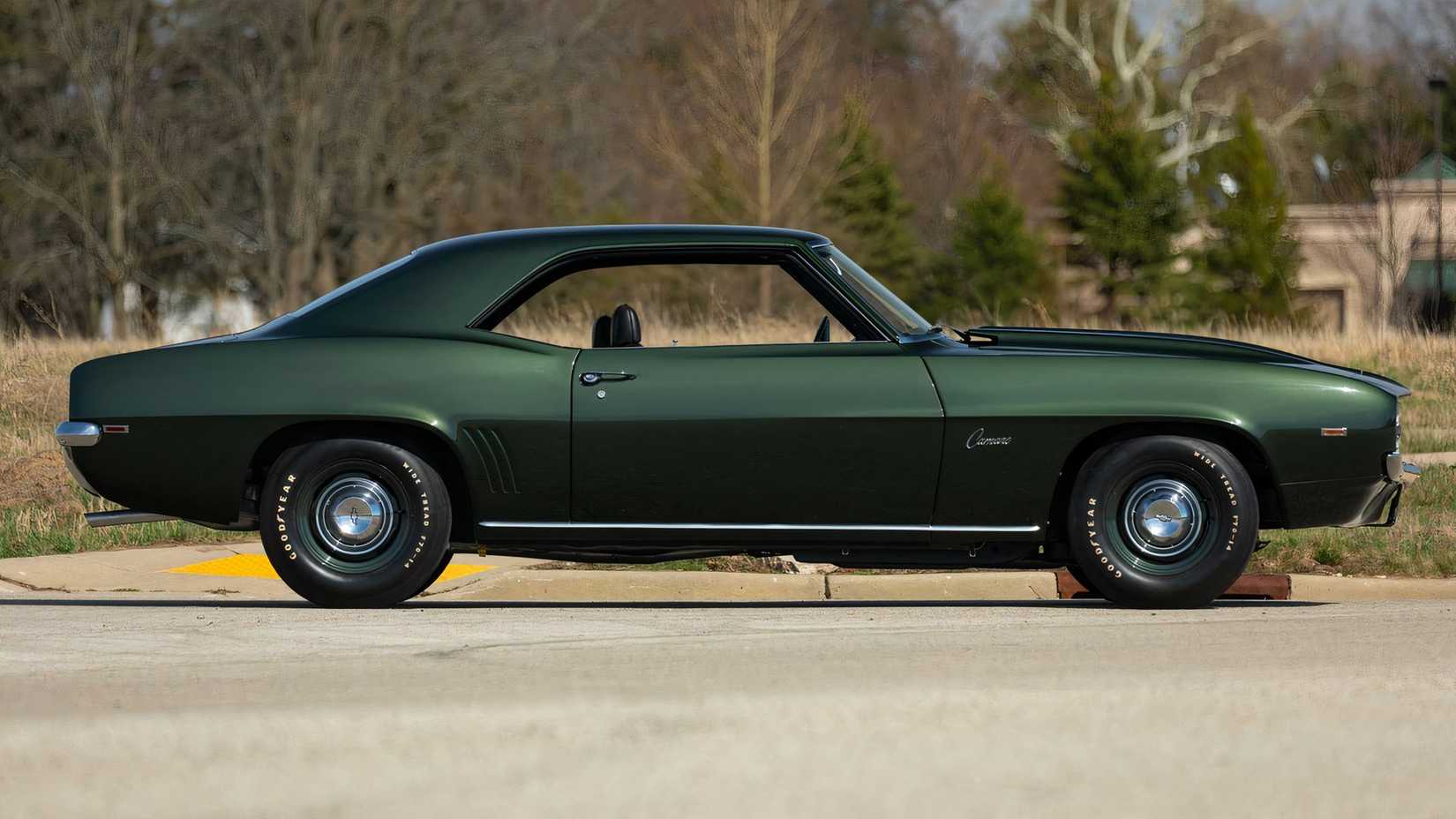Side view of 1969 Chevrolet Camaro ZL1