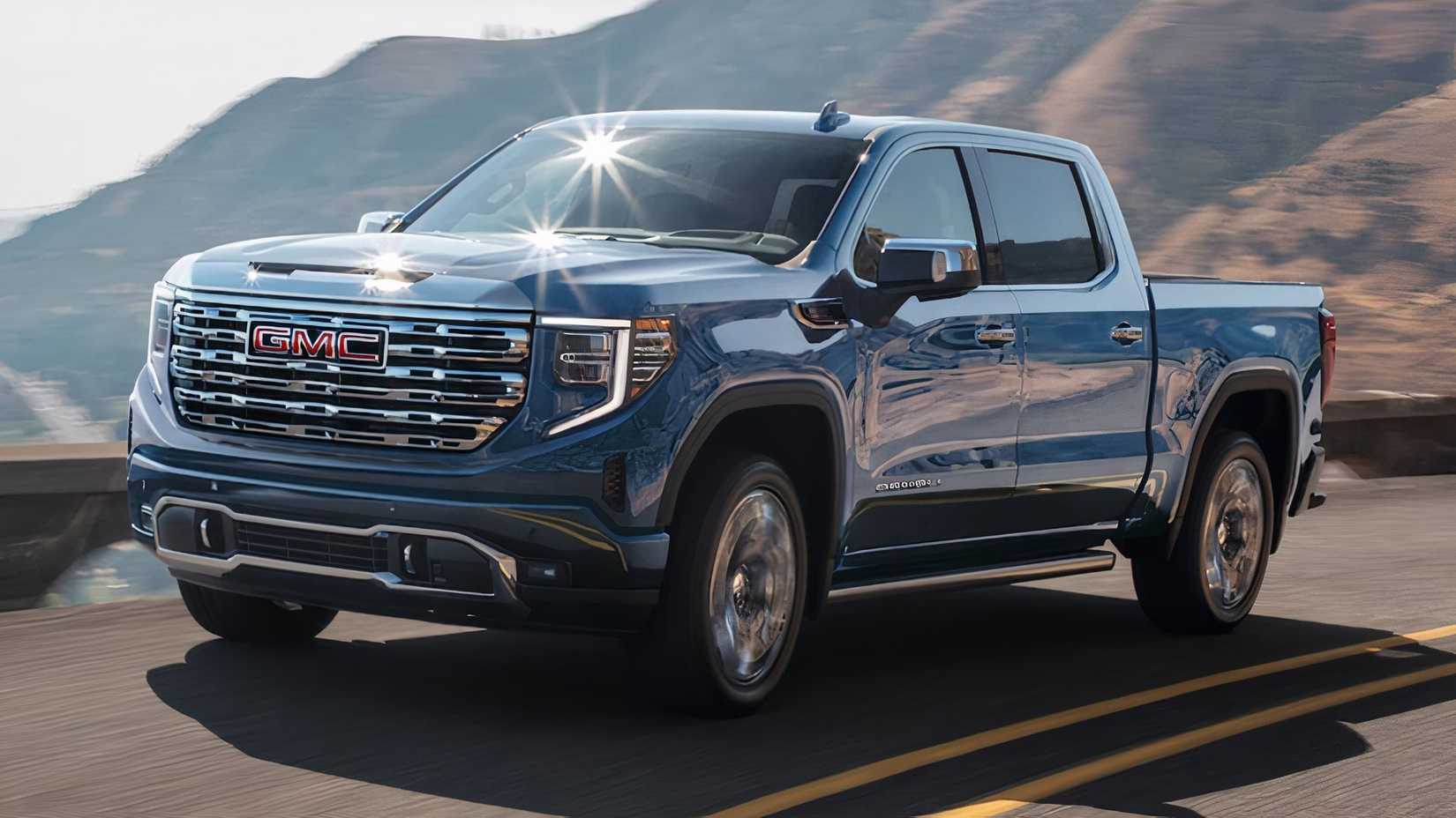 3/4 front view of 2025 GMC Sierra 1500