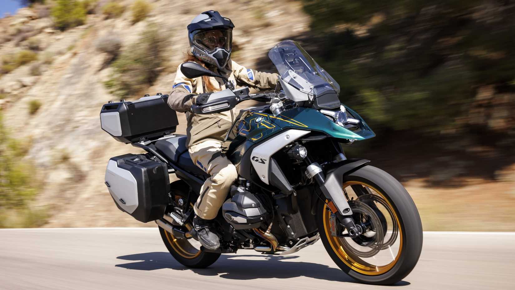 2025 BMW R 1300 GS loaded with accessories
