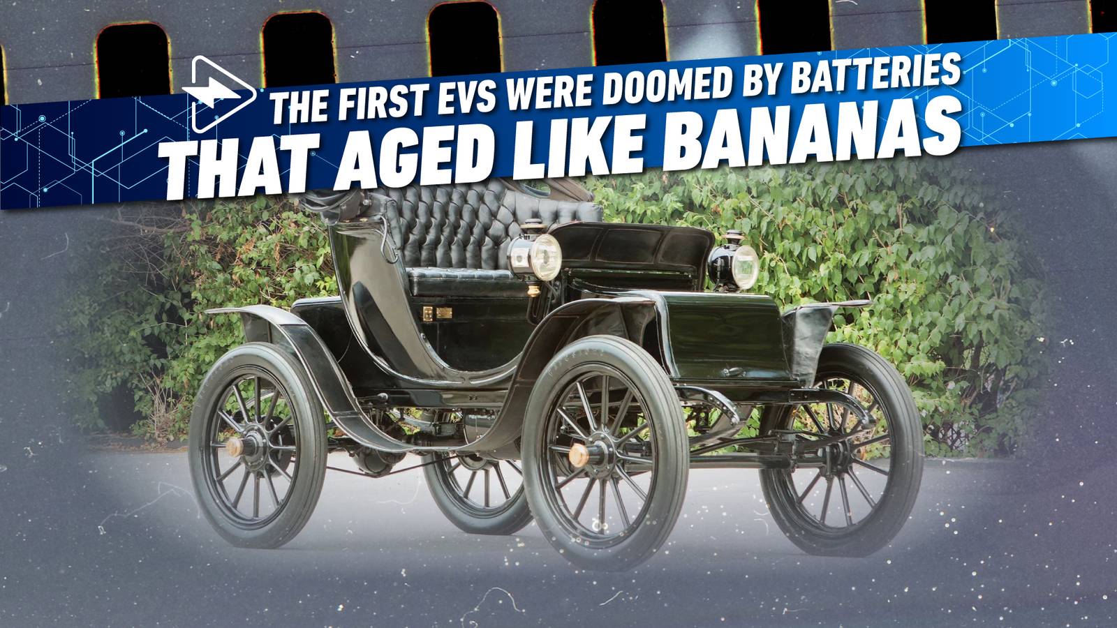 First Known Battery The First EVs Were Doomed By Batteries That Aged Like Bananas