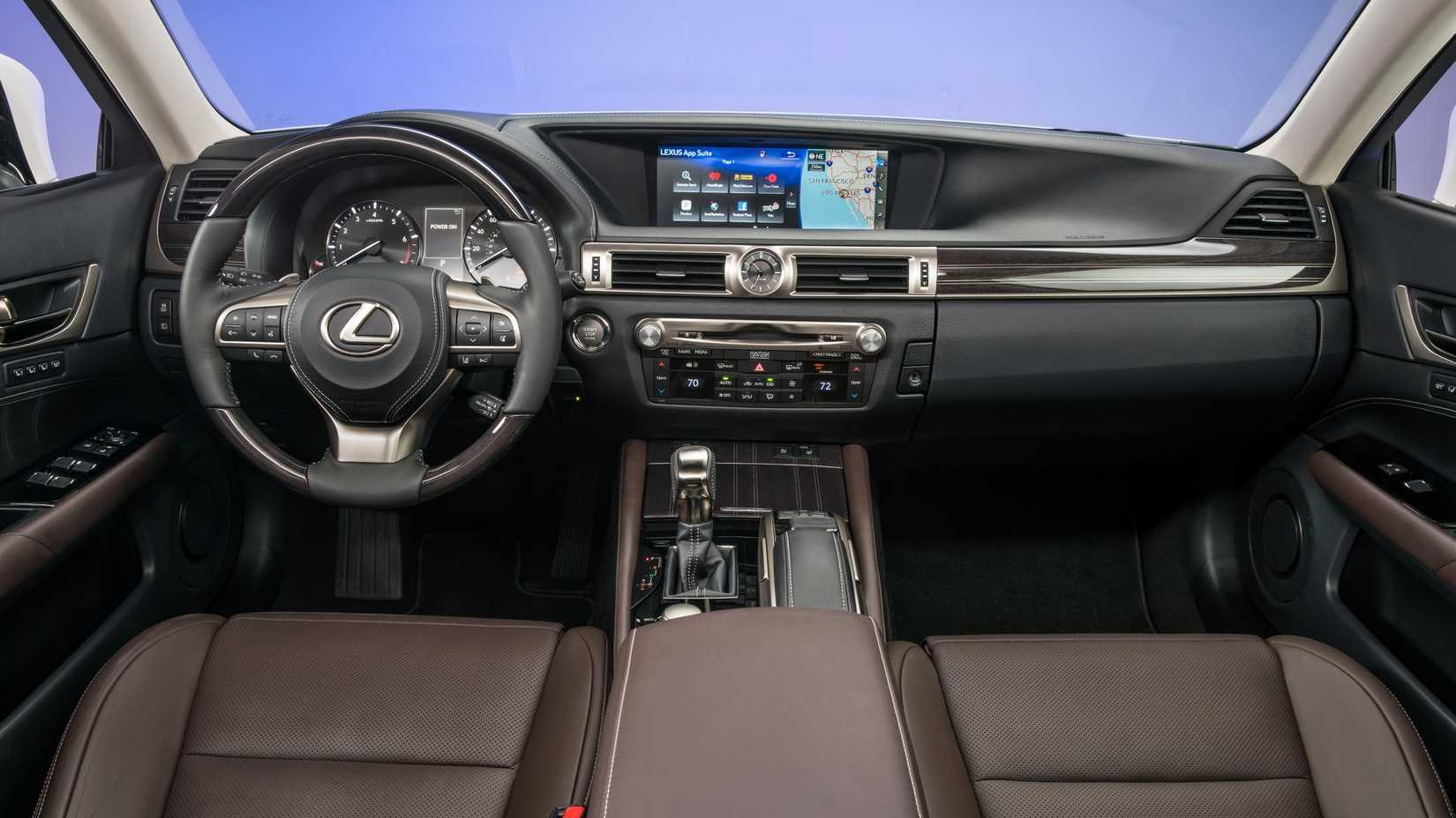 2018 Lexus GS 350 dashboard