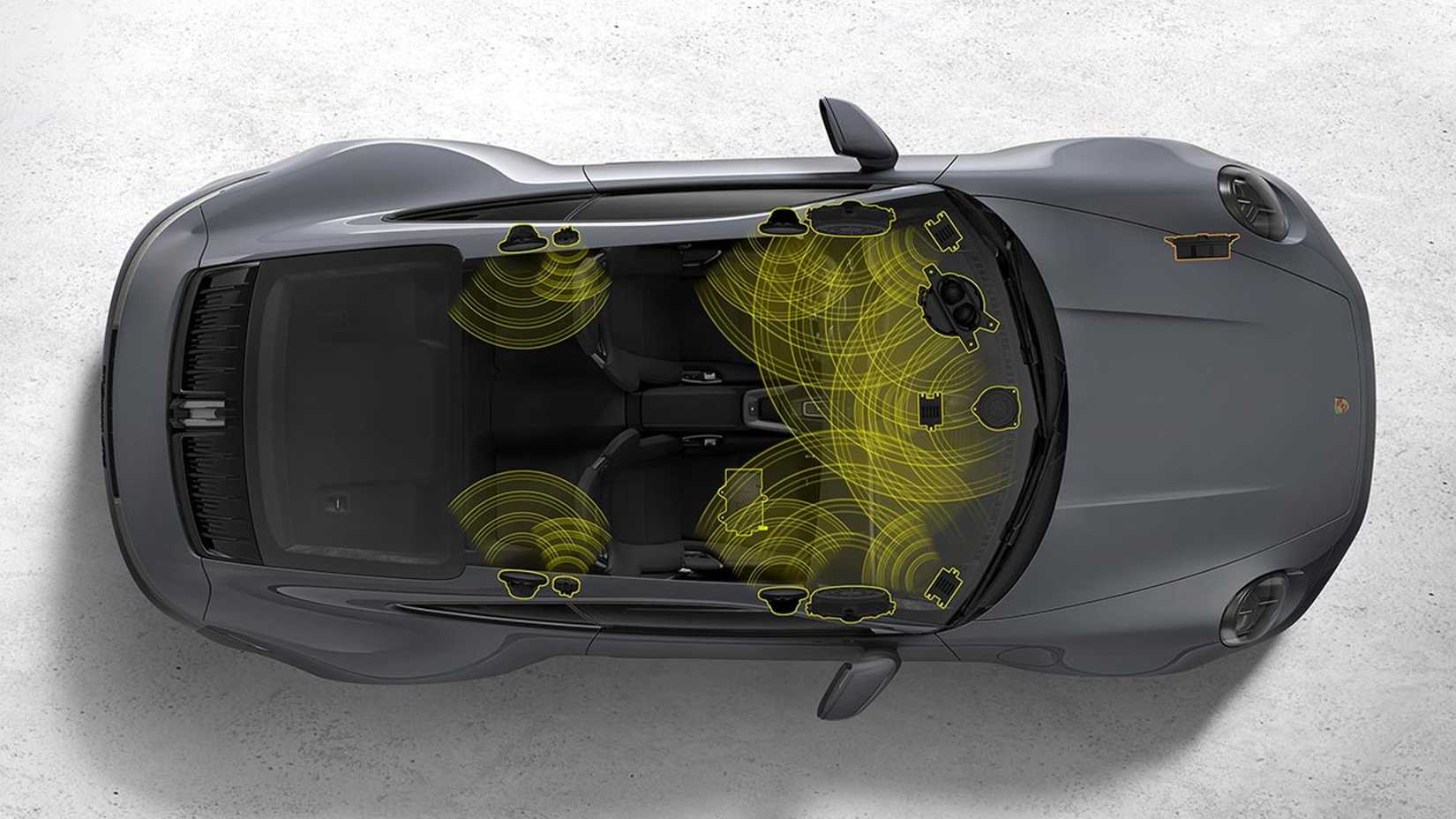 2025 Porsche 911 Burmester Audio