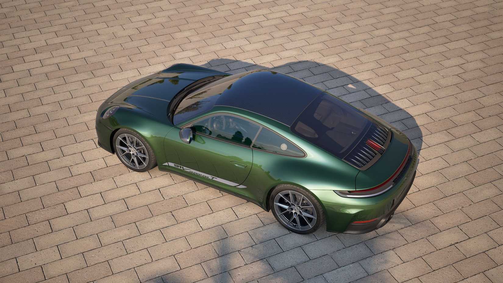 Green 2025 Porsche 911 Carrera T (5)