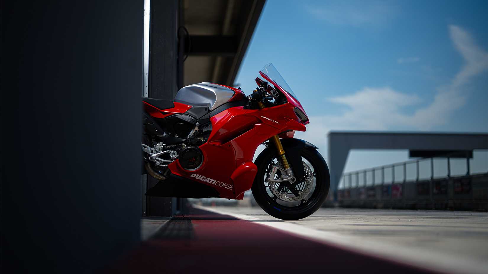 2026 Ducati Panigale V4 R Pit Lane Side View