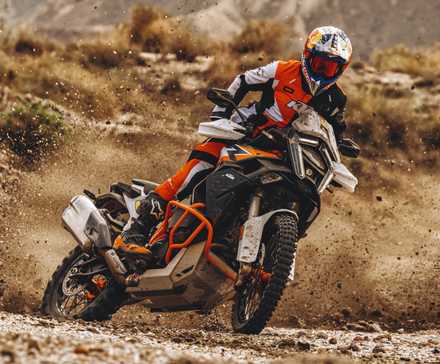 2026 KTM 1390 Super Adventure R deslizante