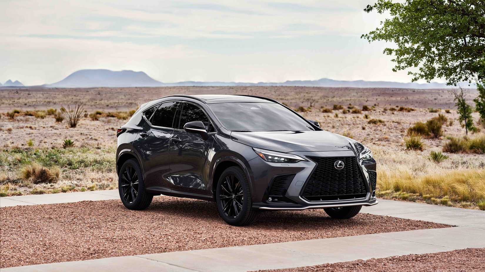 2026 Lexus NX front 3/4