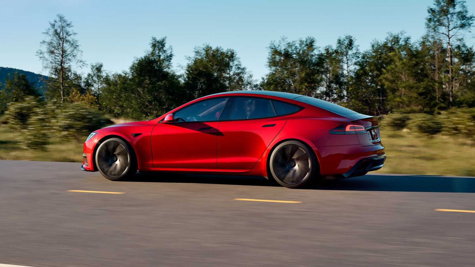 2026 Tesla Model S Action Side