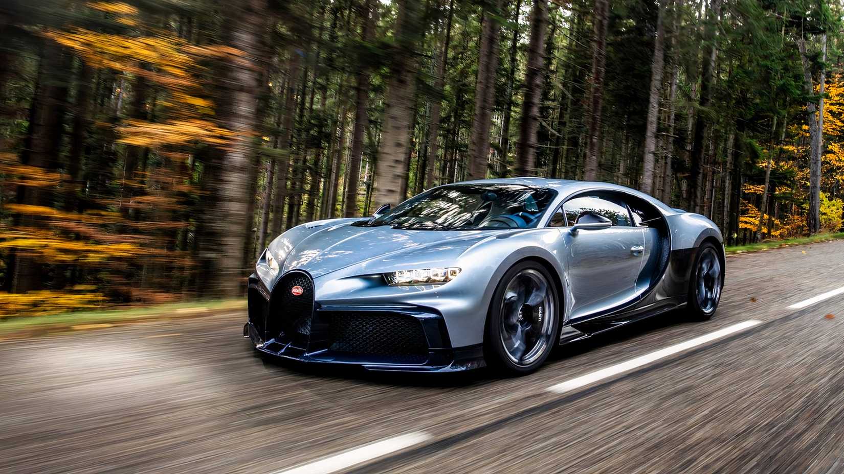 Bugatti Chiron La Voiture Noire, frente 3/4