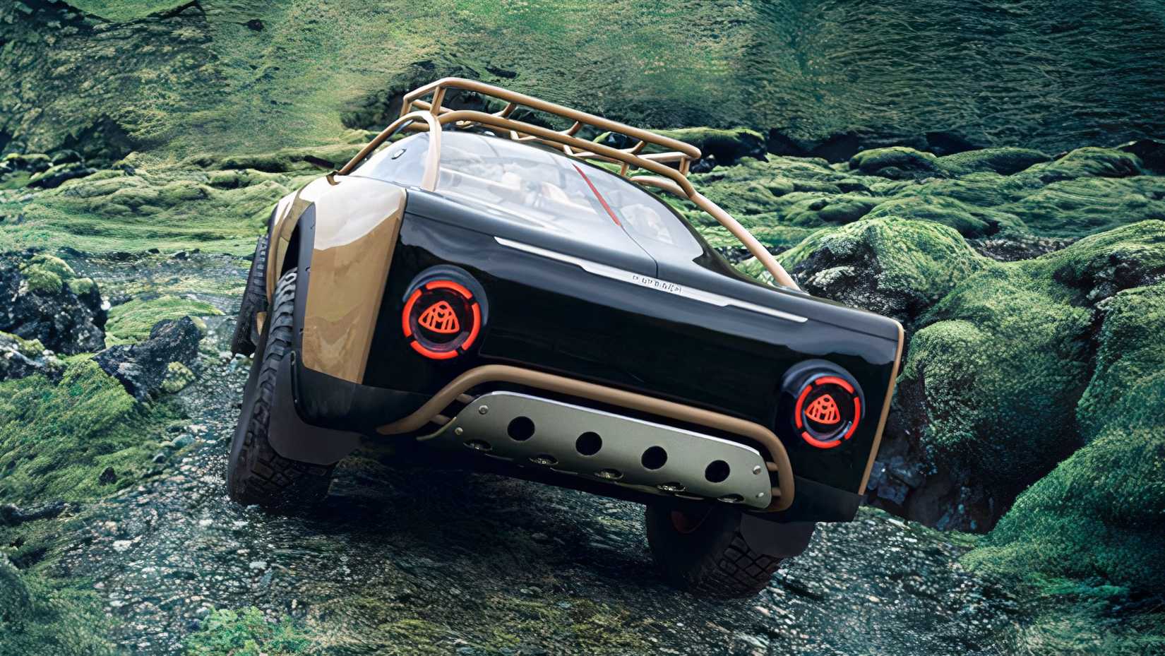 Mercedes-Benz Project MAYBACH, rear 3.4