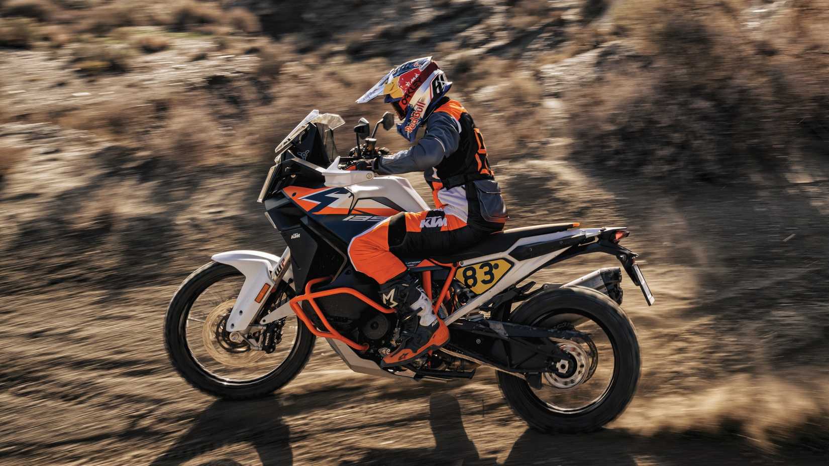 KTM 1390 Super Adventure R in action