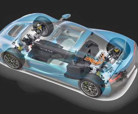 Rimac Nevera Battery