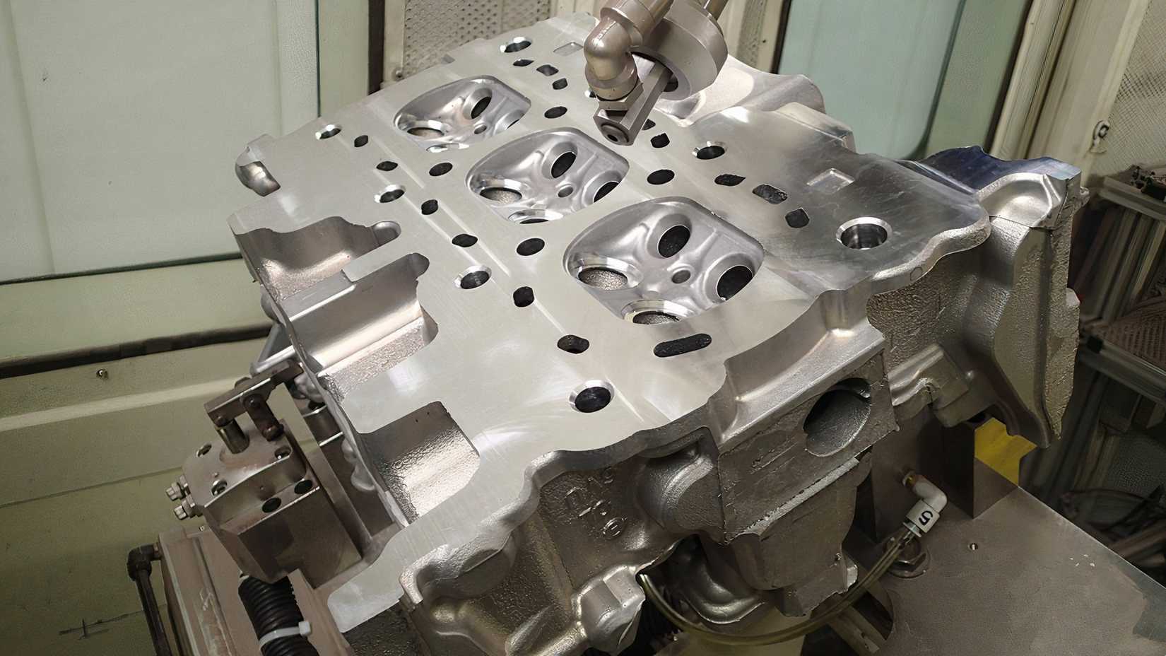Close-up shot of new Nissan ZR15DDTe engine