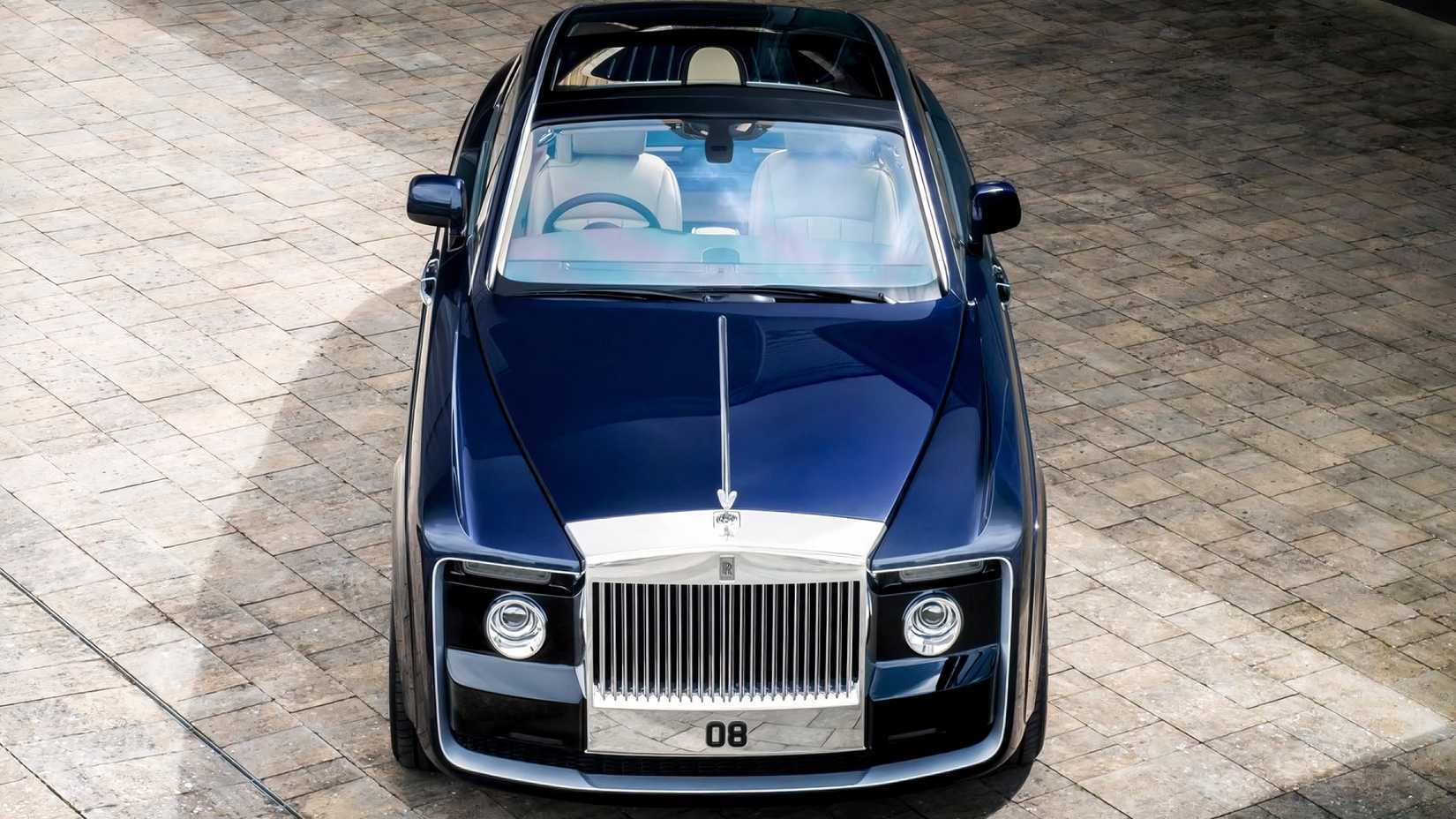 Rolls-Royce Sweptail, front profile