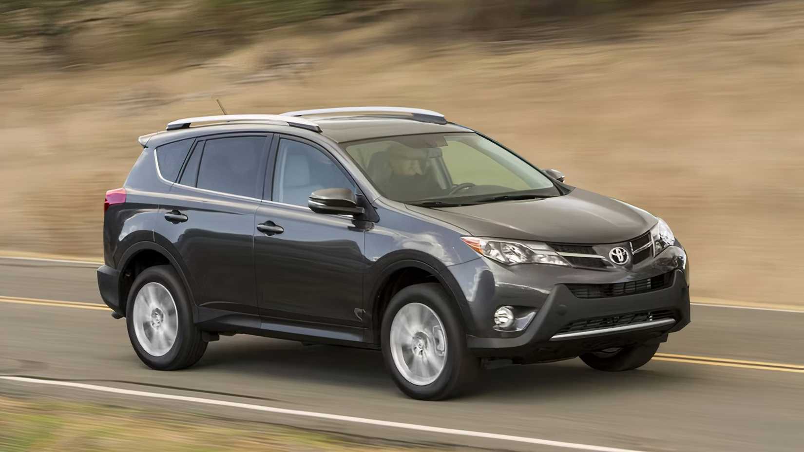 2015 Toyota RAV4 being driven on road