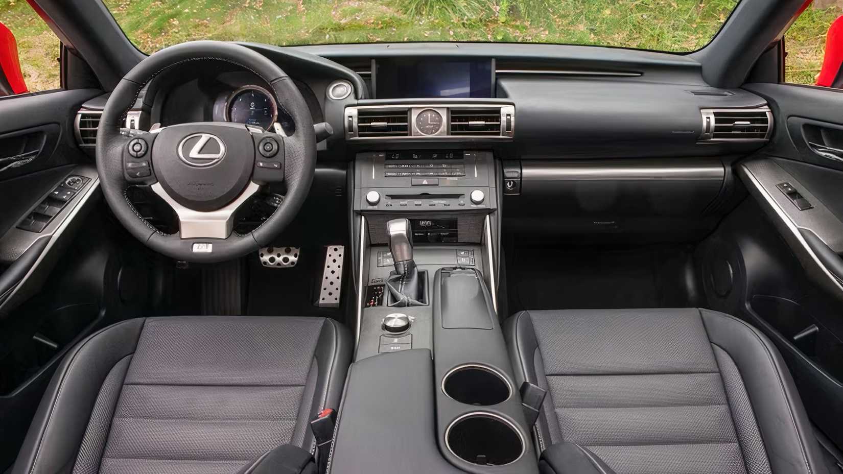 2015 Lexus IS interior showing cockpit