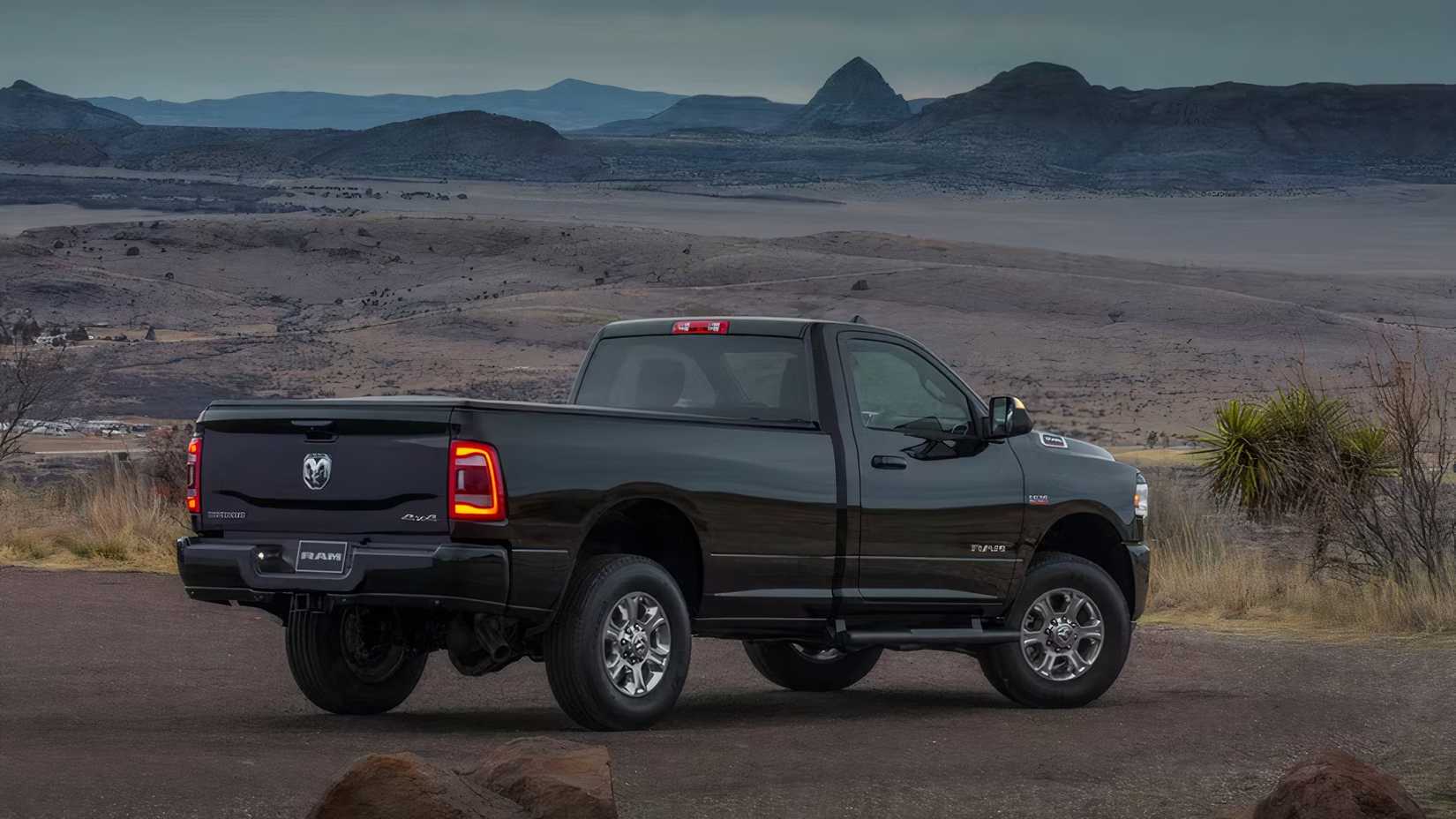 2025 Ram 3500 parked off-road
