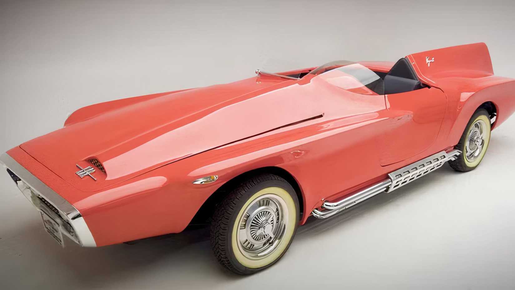 Plymouth XNR replica built by Gotham Garage