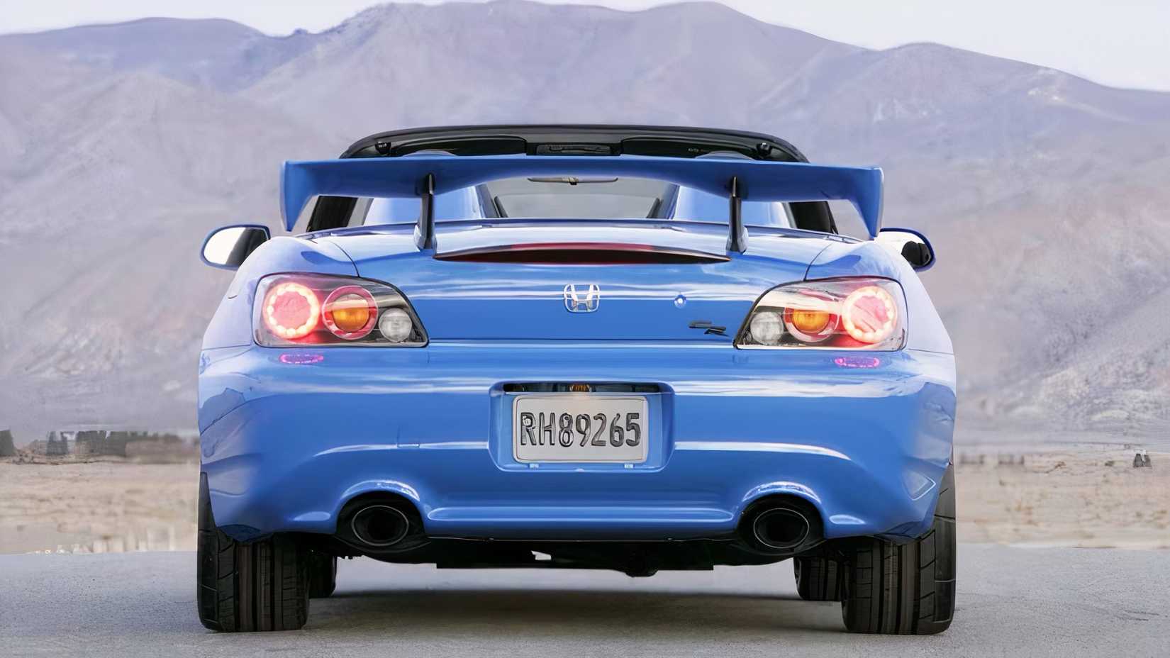 2009 Honda S2000 in blue