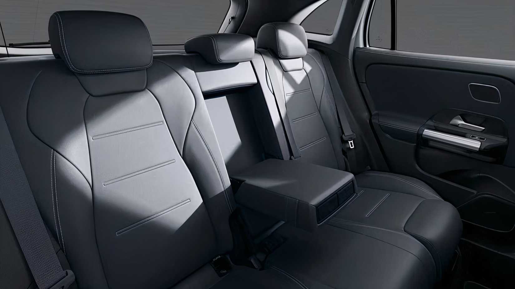 2026 Mercedes-Benz GLA-Class interior showing rear seats