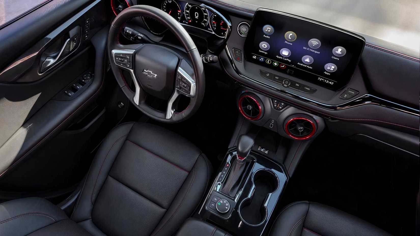 2025 Chevrolet Blazer interior showing front cabin