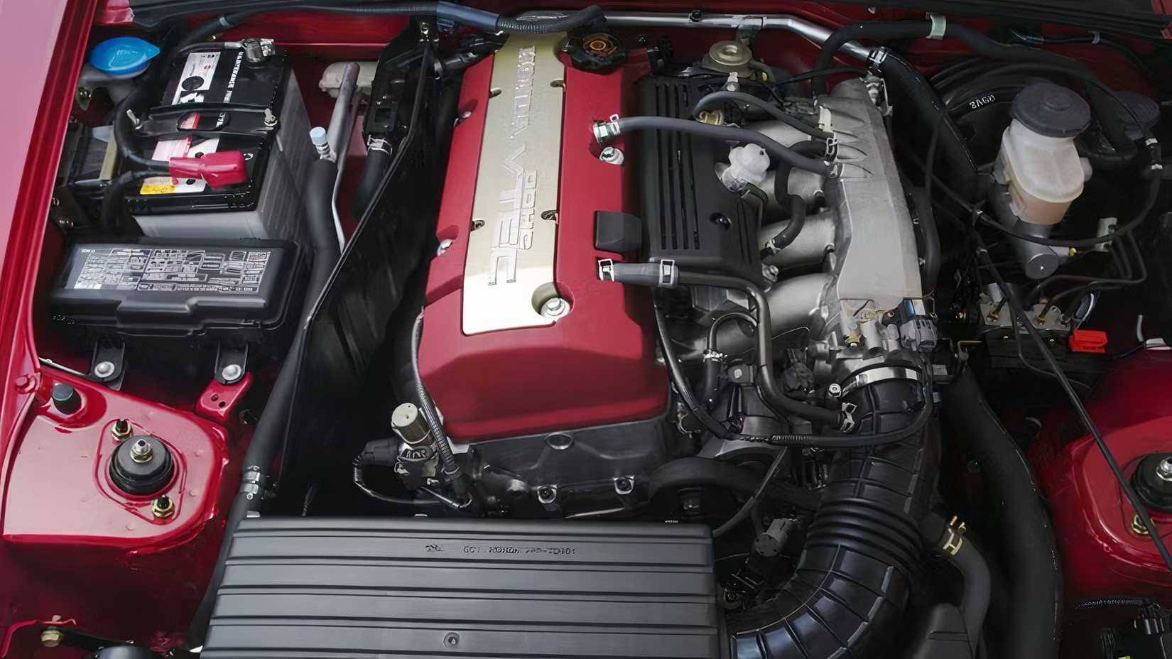 2009 Honda S2000 engine bay