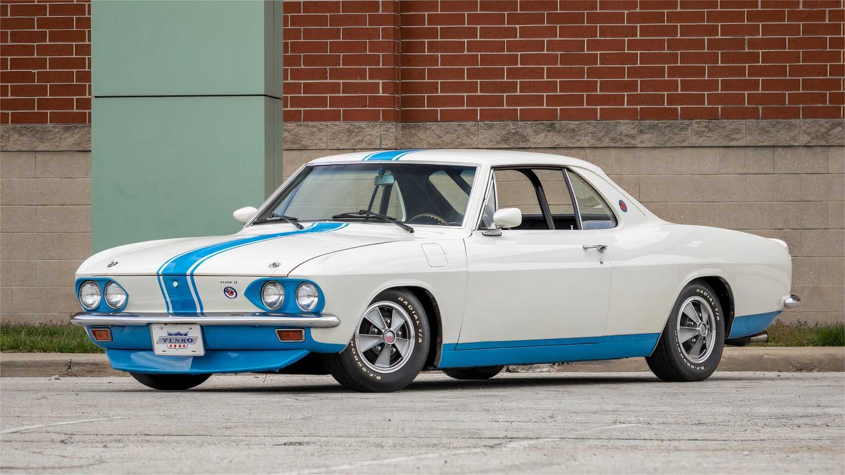 3/4 front view of 1966 Chevrolet Corvair Yenko Stinger