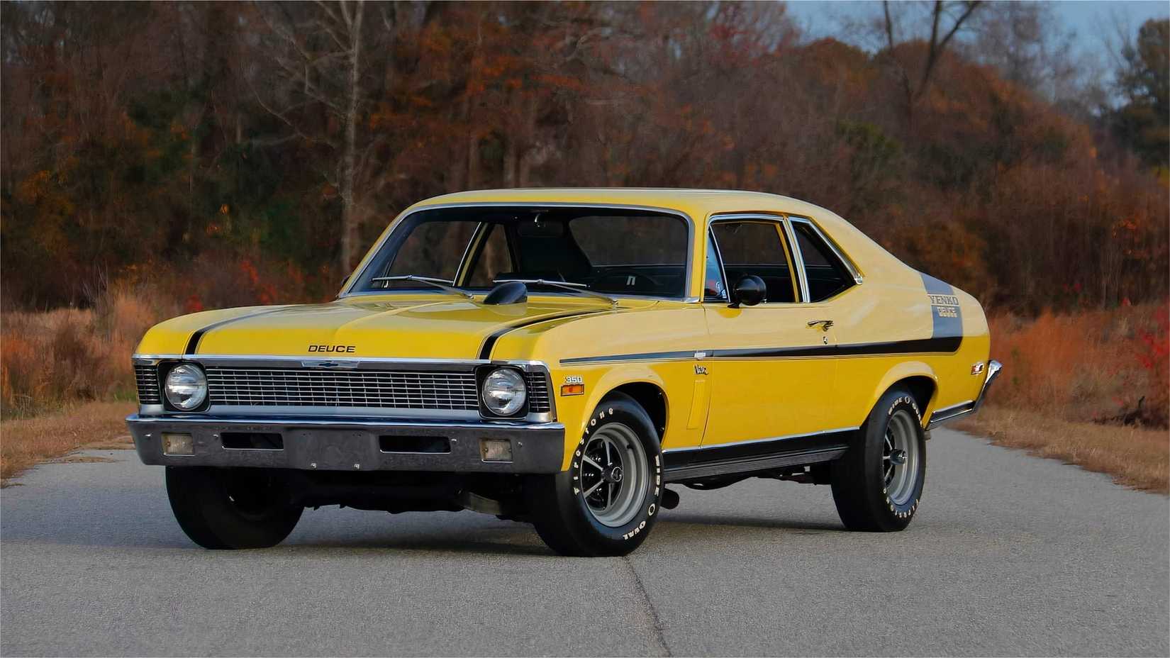 3/4 front view of 1970 Chevrolet Nova Yenko Deuce