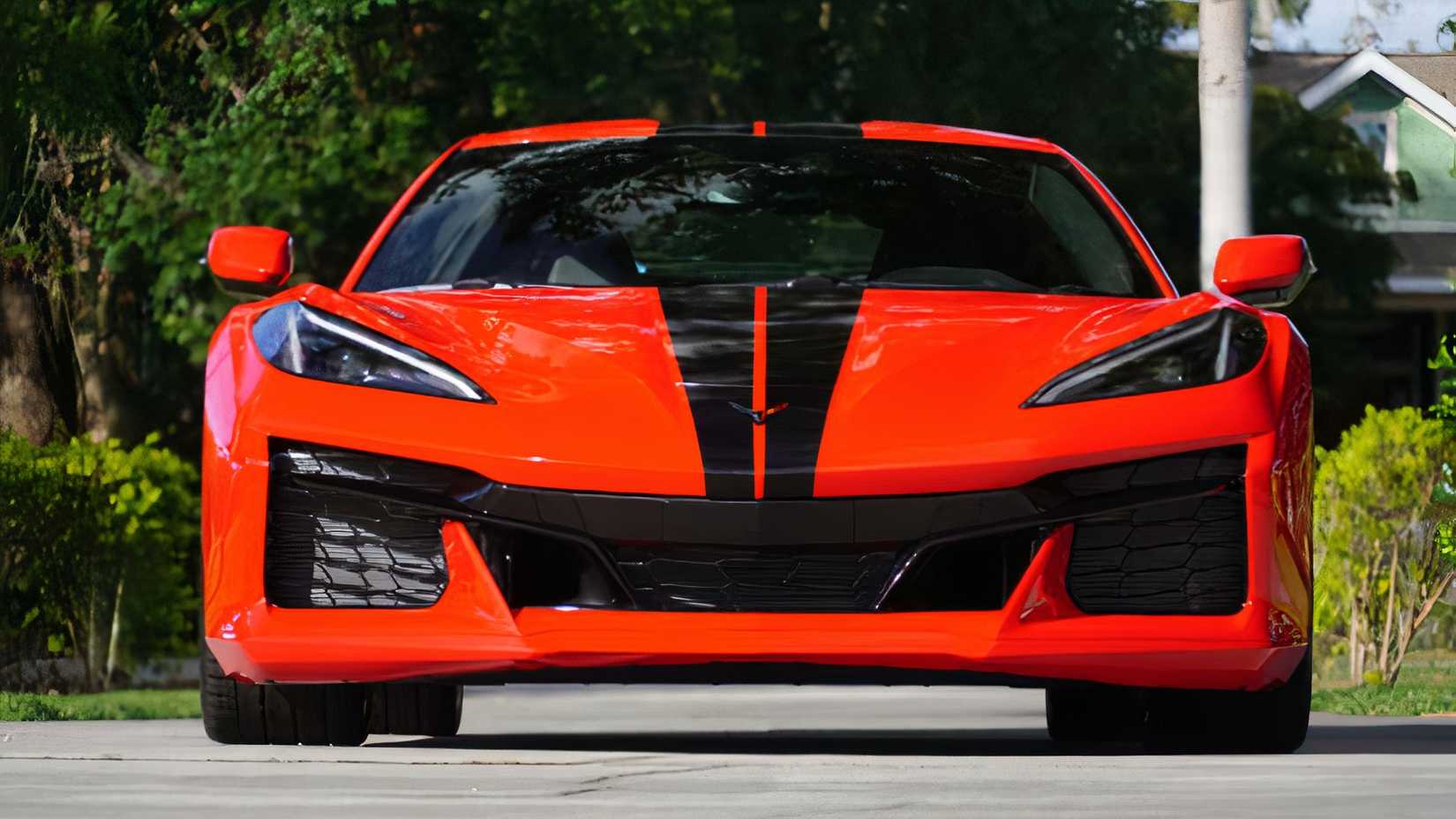 Front view of 2023 Chevrolet Corvette Z06