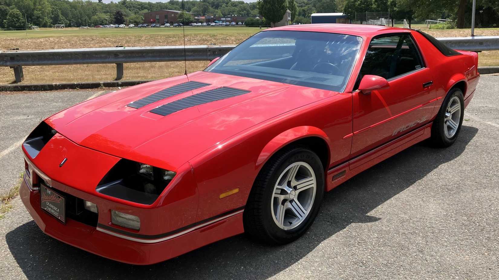 3/4 front view of 1990 Chevrolet Camaro IROC-Z