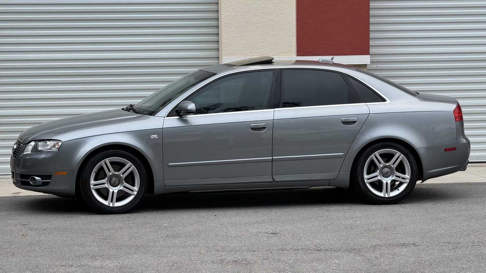 Side view of 2005 Audi A4 2.0T Quattro