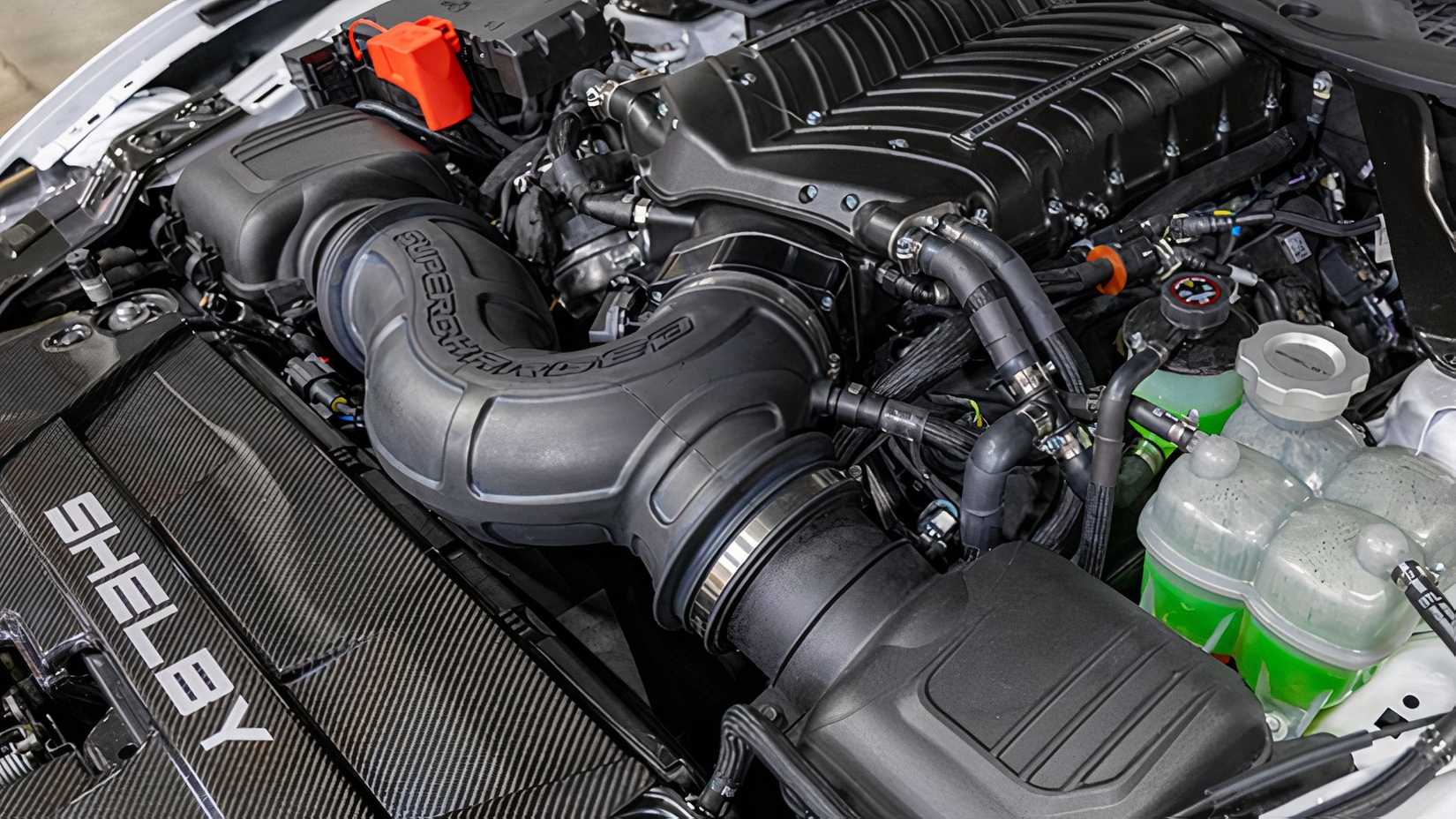 Engine of 2026 Shelby Super Snake-R