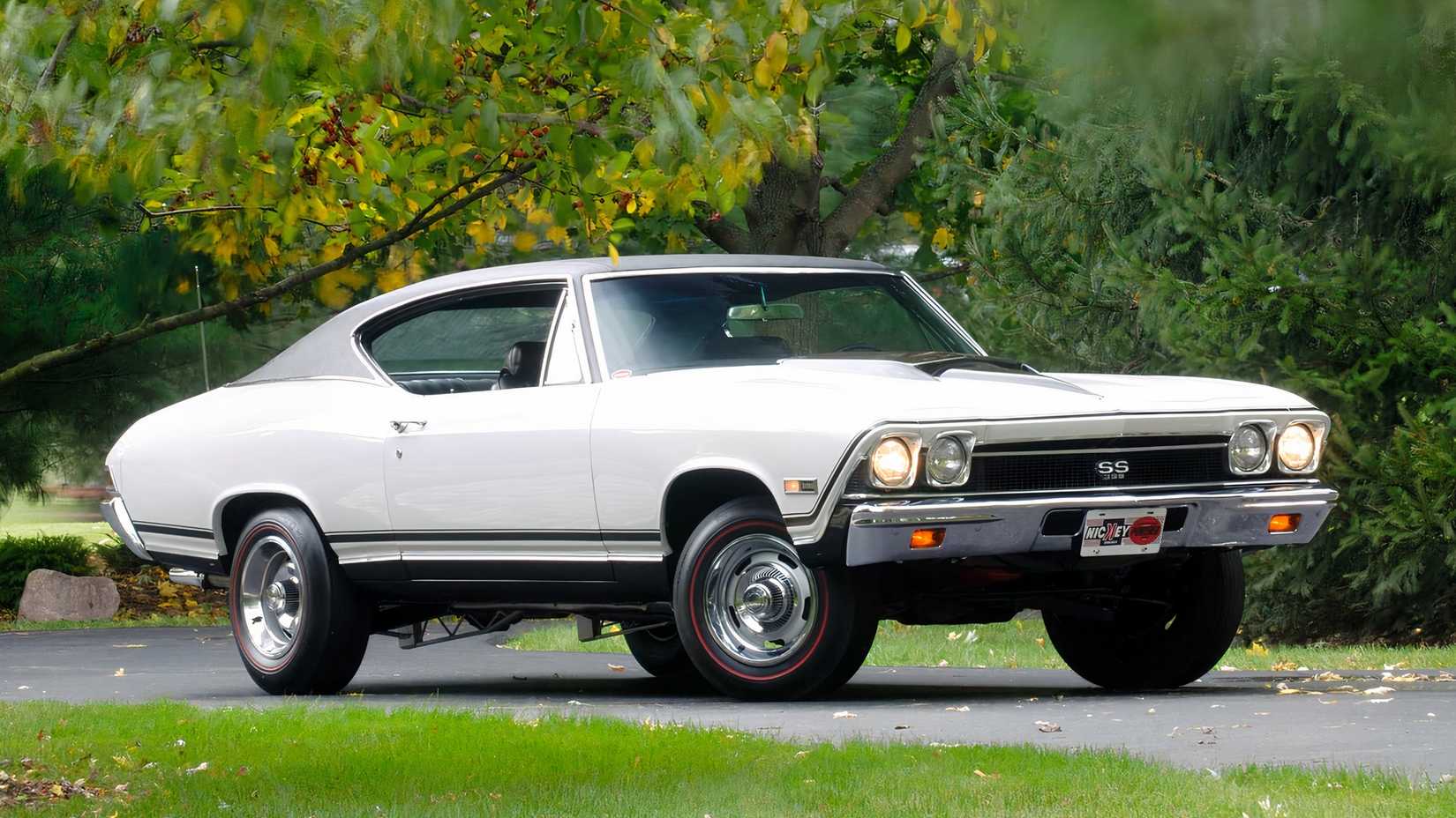 3/4 front view of 1968 Nickey Chevrolet Chevelle SS 396