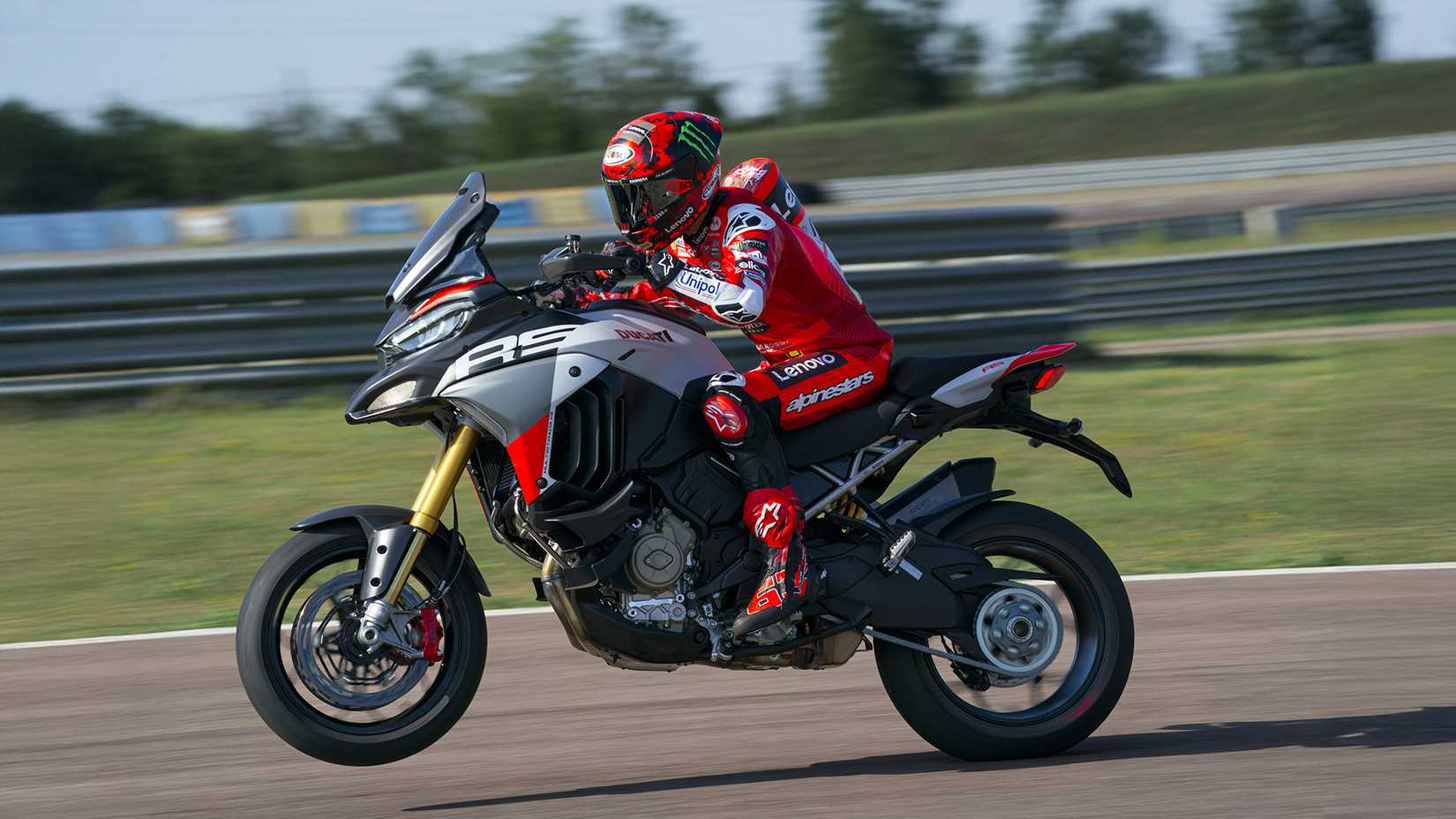 2026 Ducati Multistrada V4 RS Wheelie