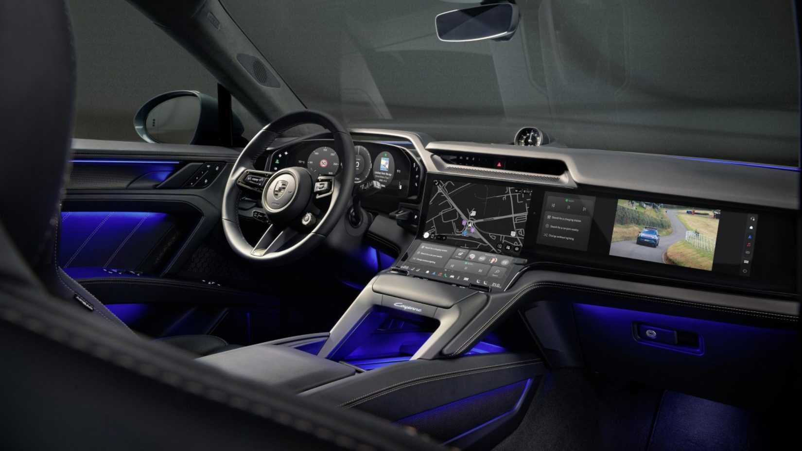 Porsche Cayenne Electric interior 2