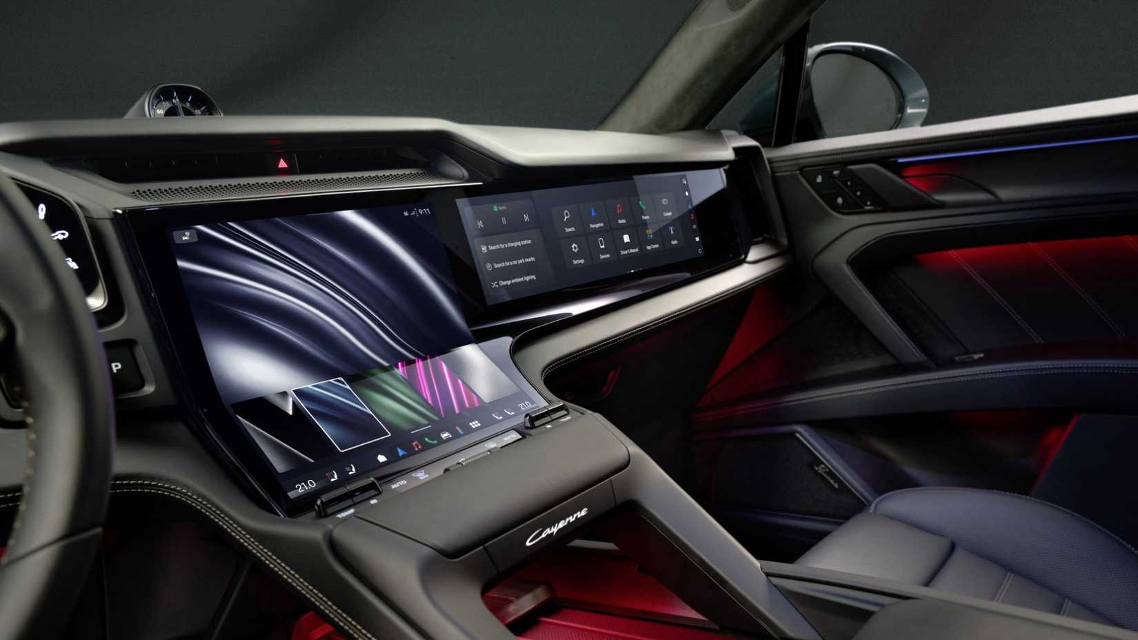 Porsche Cayenne Electric interior 
