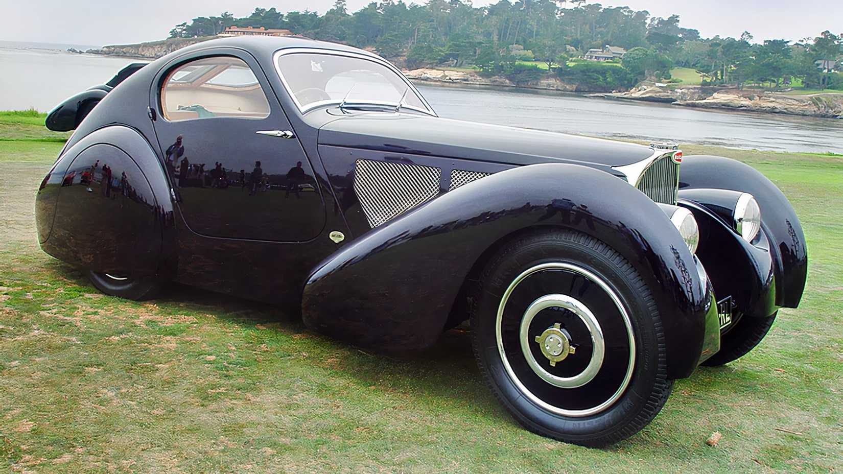 Bugatti Type 51 Dubos Coupe, front 3/4