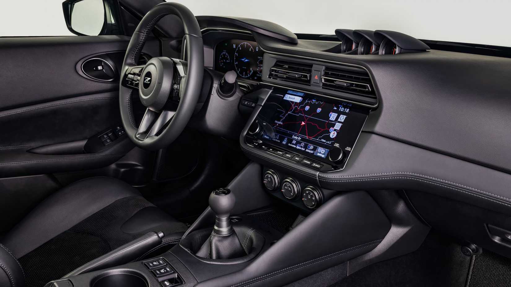 Interior do Nissan Z Heritage Edition 2026
