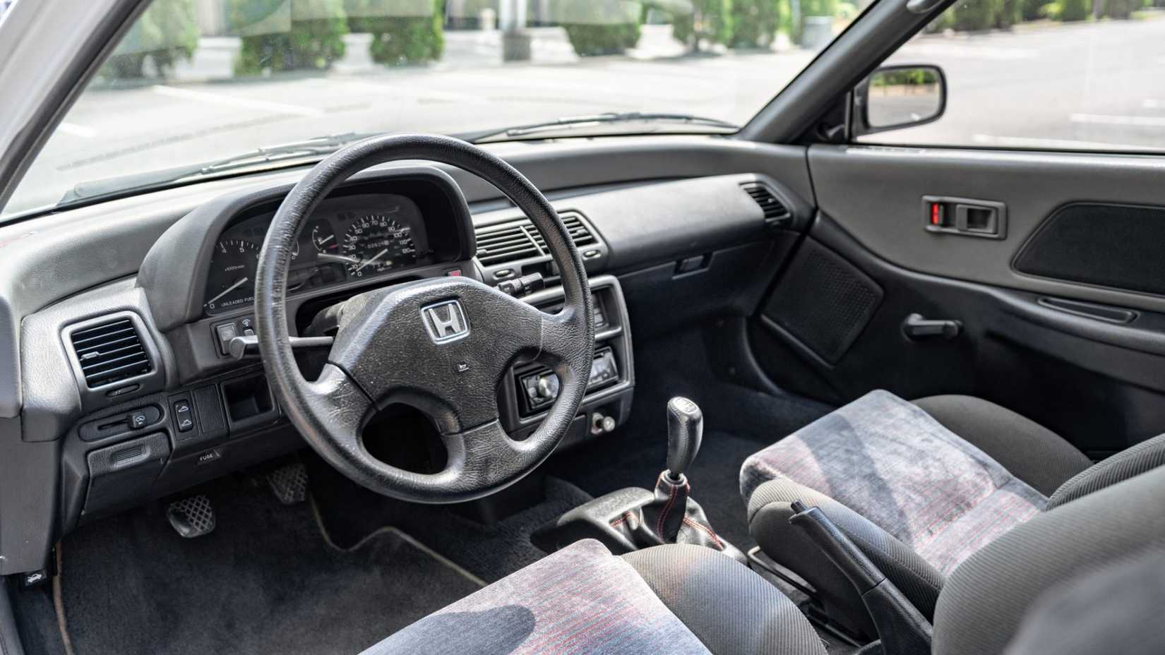 1990 Honda Civic Si Interior