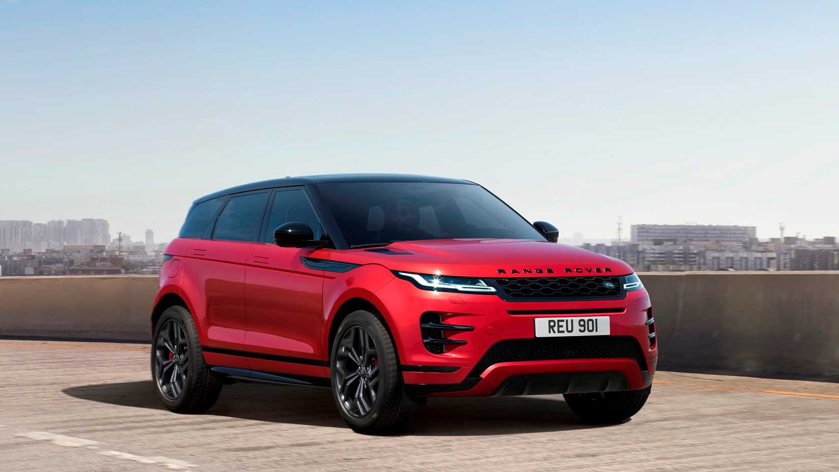 2021 Range Rover Evoque front-quarter