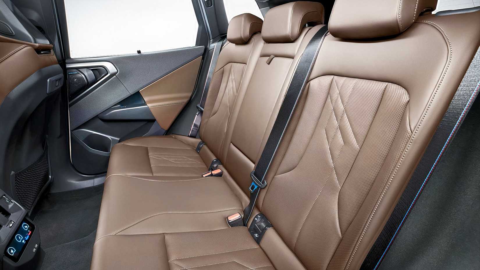 2024-2026 BMW X3 interior shot of rear seats