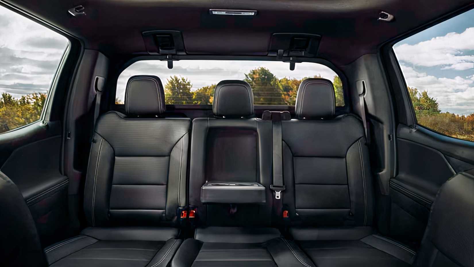 2024-2026 Chevrolet Silverado EV Rear Seats