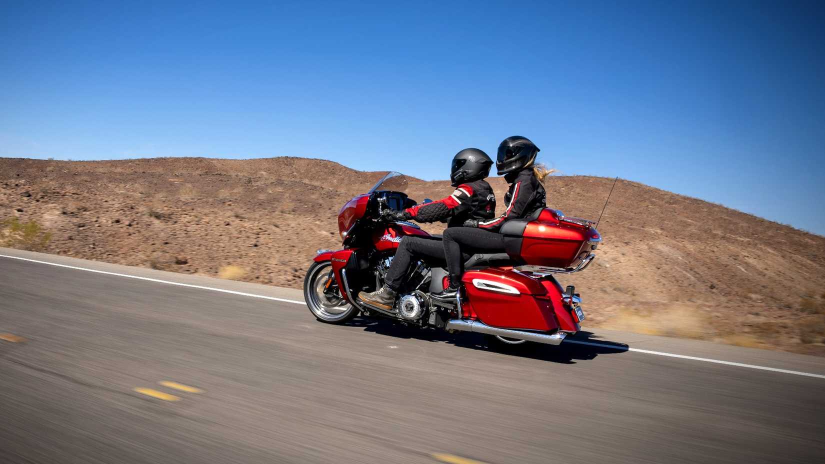 2025 Indian Roadmaster PowerPlus Side Riding Shot