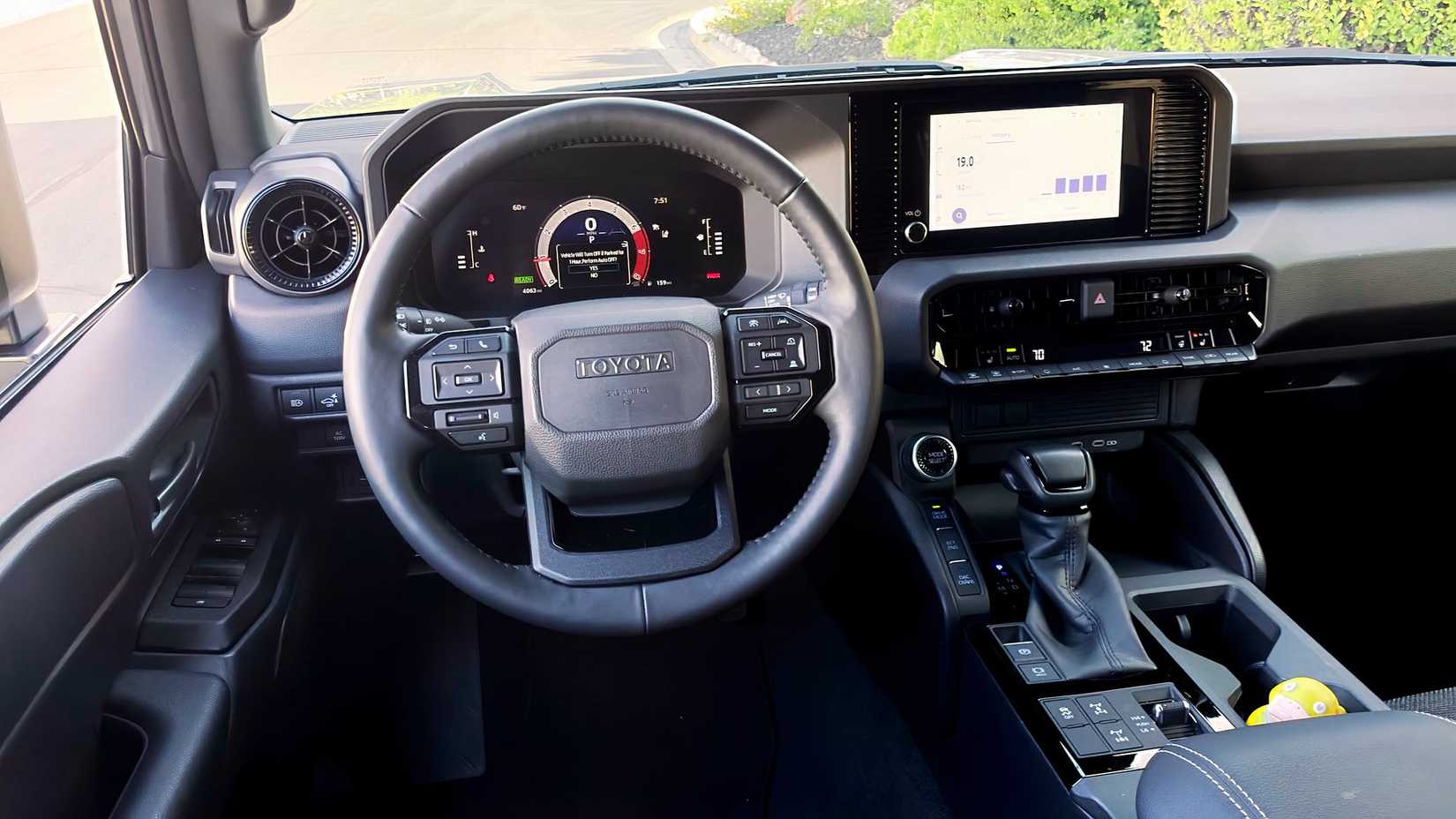 2025 Toyota Land Cruiser Interior Drive View