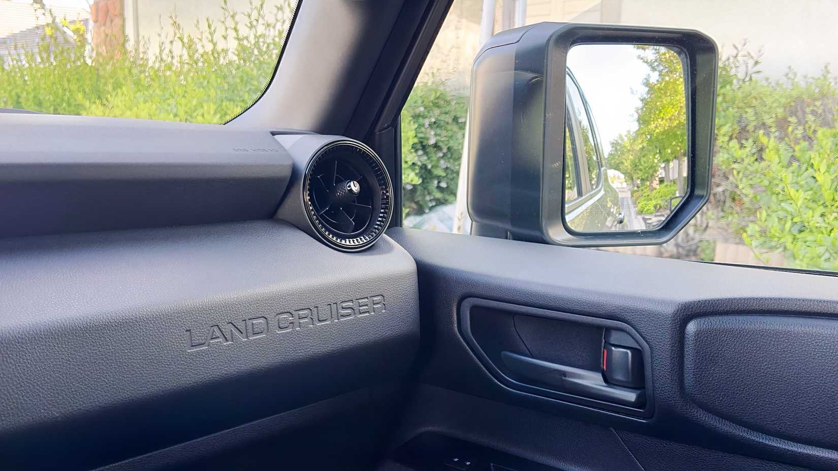 2025 Toyota Land Cruiser Interior Passenger Side Dash Detail