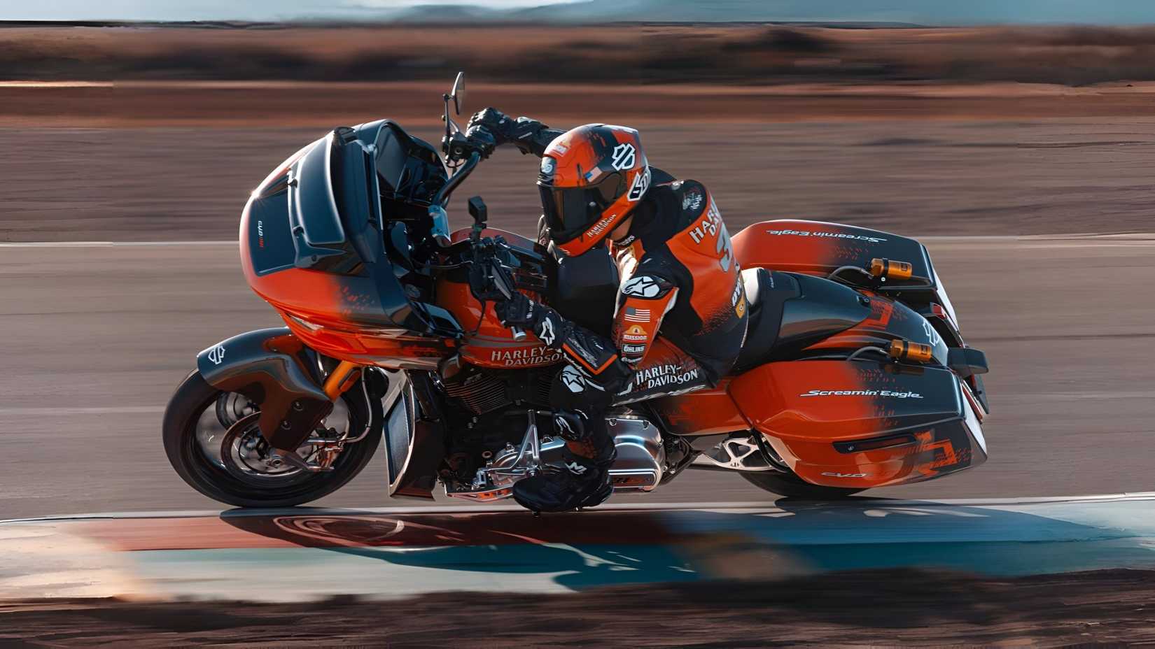 2025 Harley-Davidson CVO Road Glide RR traz o maior motor V-twin de produção de todos os tempos