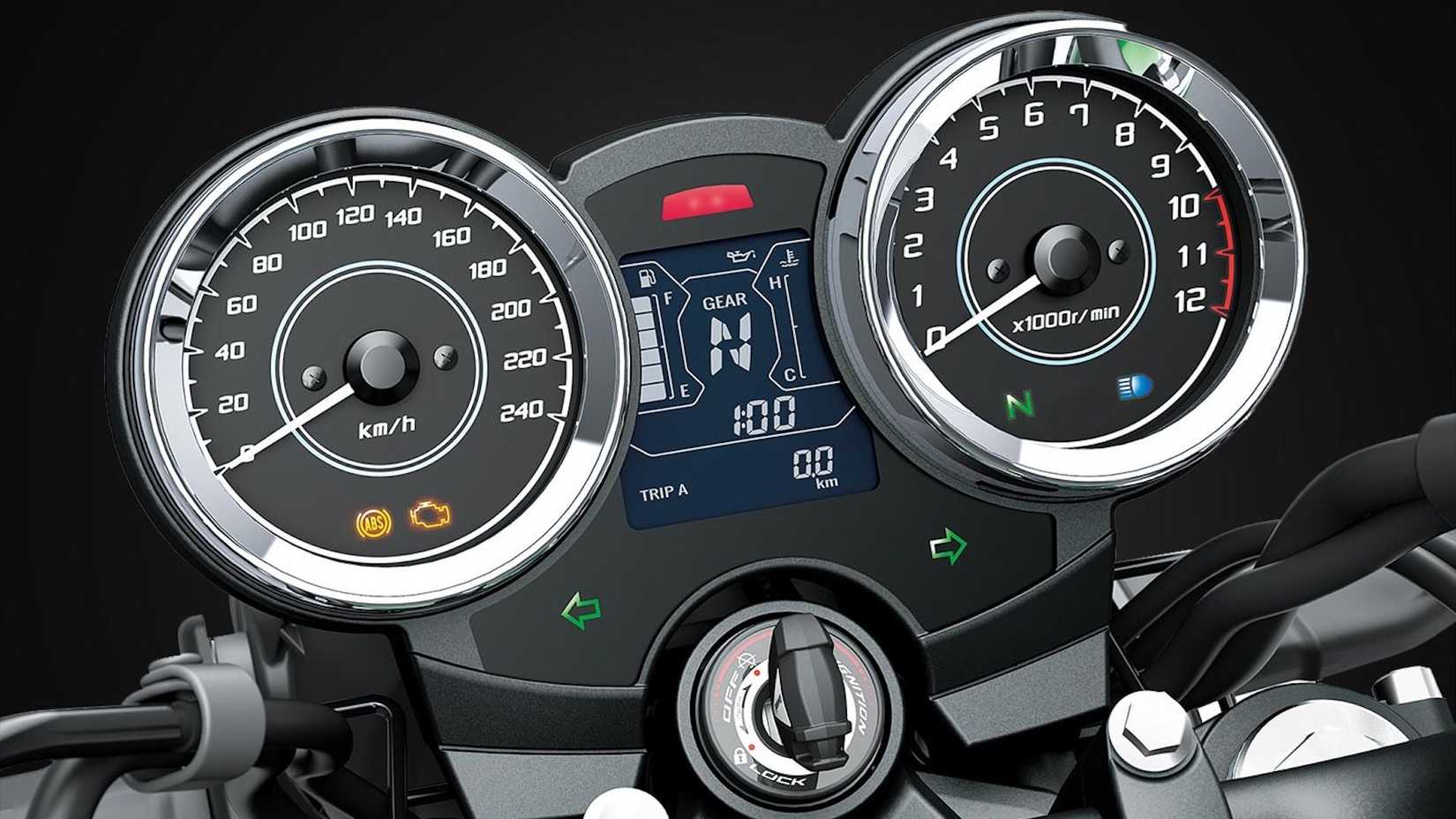 2026 Z650RS dash