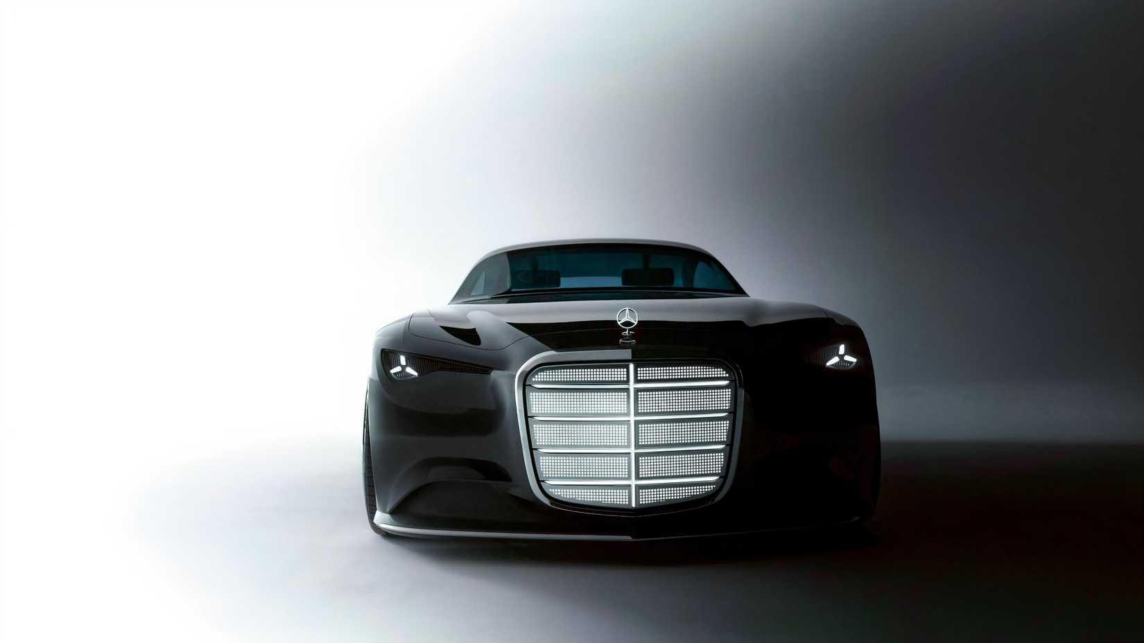 Mercedes-Benz Vision Iconic Revealed With Solar Paint And Classic Looks