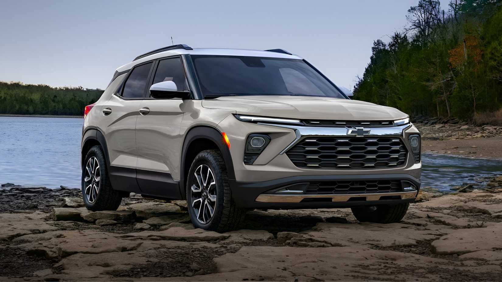 2026 Chevrolet Trailblazer front third quarter view