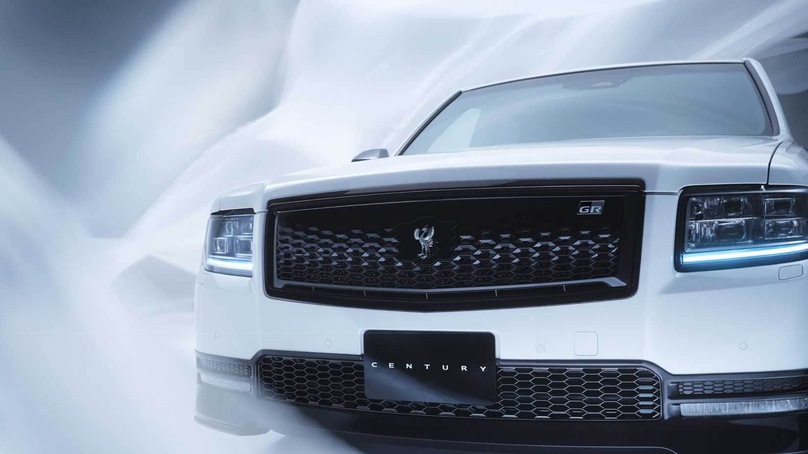 Front end of the Century GRMN sedan