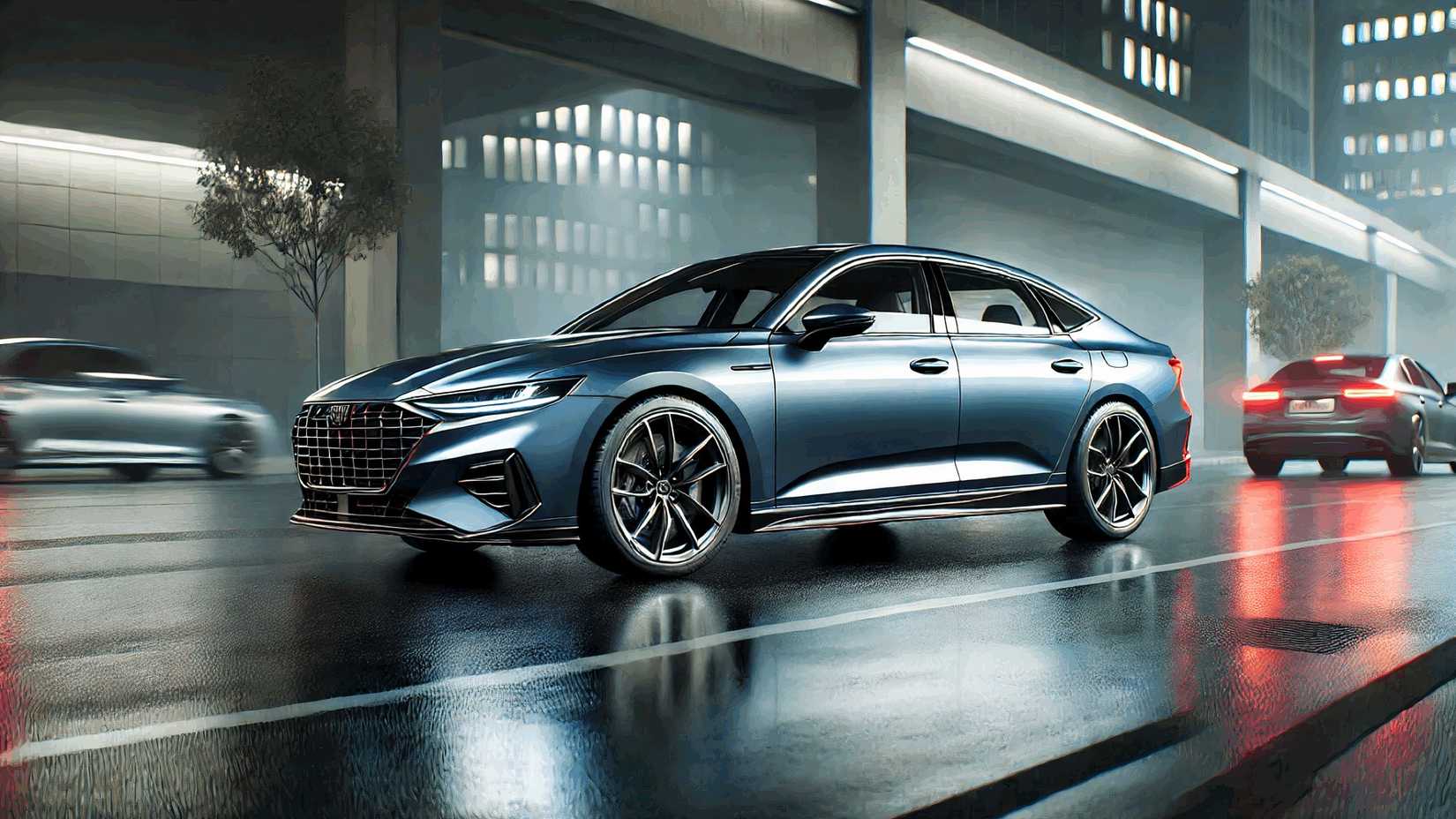 ChatGPT created performance sedan